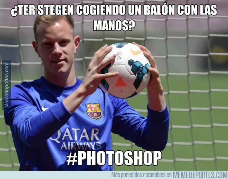 Los fallos de Ter Stegen no pasaron desapercibidos. (Foto: Twitter)