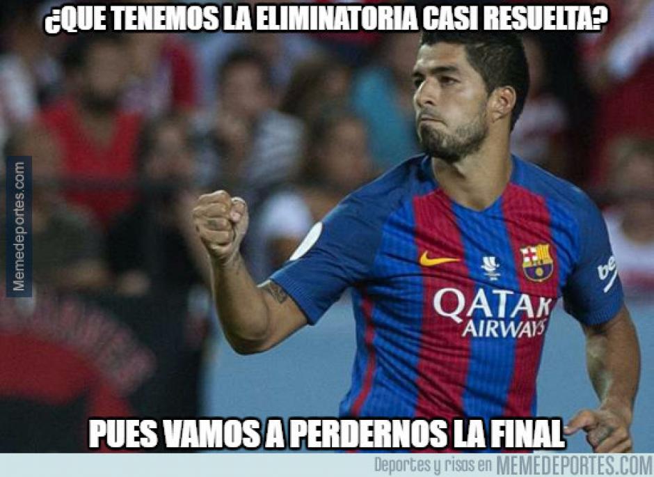 Su&aacute;rez anot&oacute;, pero no podr&aacute; estar en la gran final de la Copa del Rey. (Imagen: memedeportes.com)