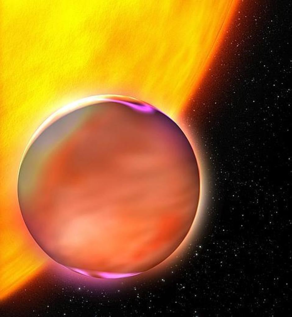 El modelo para buscar vida se basa en el metano, la m&aacute;s simple de todas las mol&eacute;culas org&aacute;nicas. (Foto ESA)