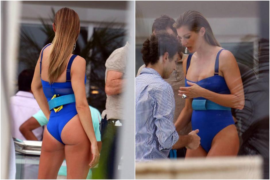 Gisele B&uuml;ndchen fue captada en una sesi&oacute;n de fotos en Brasil. (Foto: Infobae)