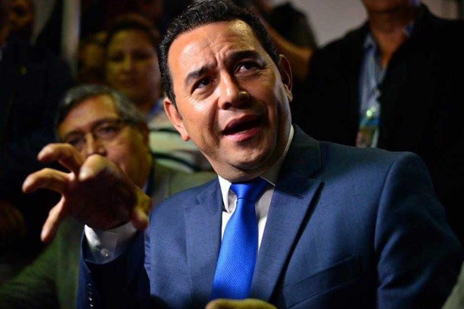 Jimmy Morales el candidato desconocido que logró colarse a la segunda vuelta de las Elecciones Generales. &nbsp;(Foto: Wilder López/Soy502)&nbsp;