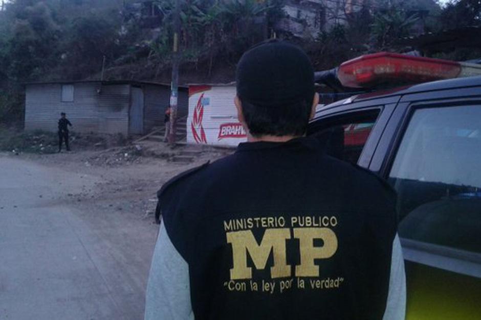 La ma&ntilde;ana de este viernes fue desarticulada la estructura criminal "Yosi", la cual se dedicaba a la extorsi&oacute;n en San Pedro Ayampuc. (Foto: MP)
