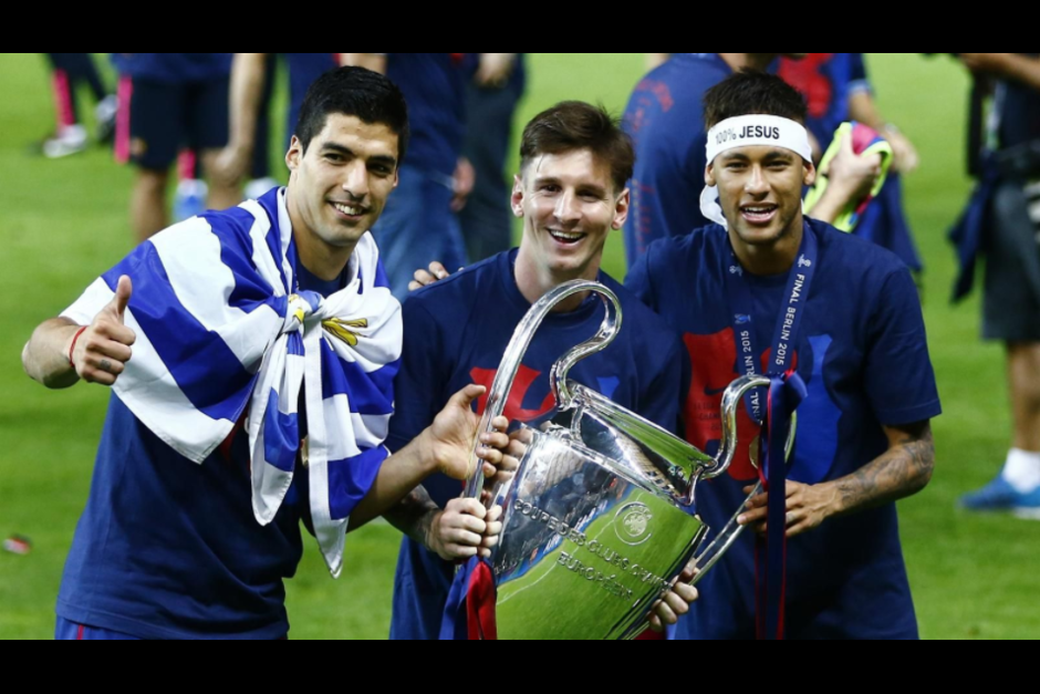 La MSN podr&iacute;a estar incompleta si el Bar&ccedil;a llega a la final de Champions y sus jugadores no logran finalizar su proceso judicial en Espa&ntilde;a. (Foto: Archivo Soy502)