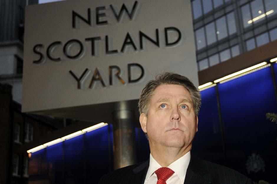 Kevin Hyland, inspector de la Polic&iacute;a Metropolitana (Met) de Londres fue quien atendi&oacute; a los medios luego de la liberaci&oacute;n de las tres mujeres. (Facundo Arrizabalaga/EFE)