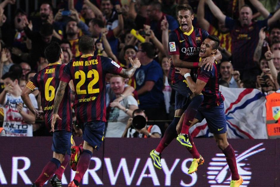 Neymar, Alexis y compa&ntilde;&iacute;a, se har&aacute;n cargo de la delantera del Barcelona, debido a la lesi&oacute;n que alejar&aacute; a Lionel Messi 2 meses de las canchas. (Josep Lago/AFP)