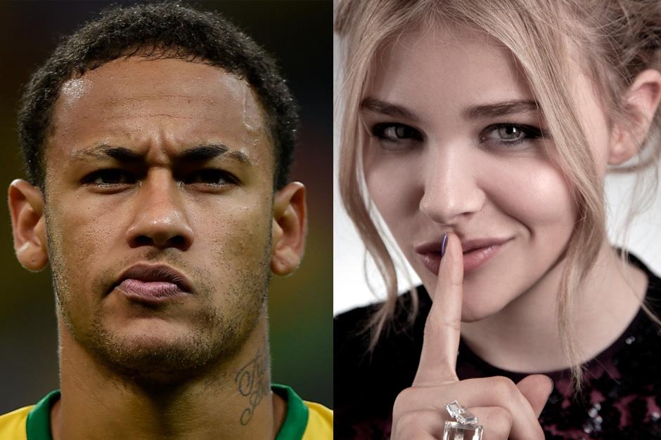 Se rumora que Neymar y Chloe Moretz tienen una relación. 