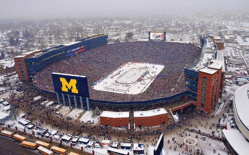 El Big House de Michigan es el estadio con mayor capacidad en los Estados Unidos y el cuarto a nivel mundial. (Foto: EFE)