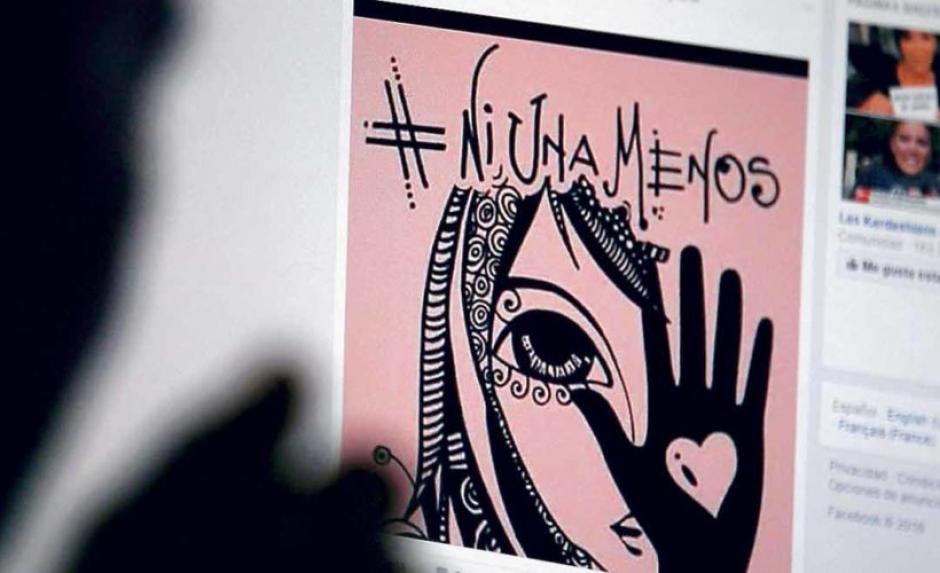 La campa&ntilde;a "Ni Una Menos" inici&oacute; en Argentina. (Foto: La Tercera)