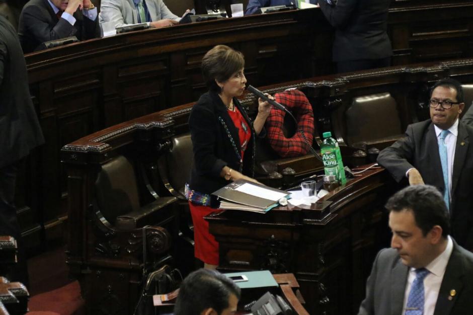 Nineth Montenegro analiza la opci&oacute;n de postularse. (Foto: Archivo/Soy502)