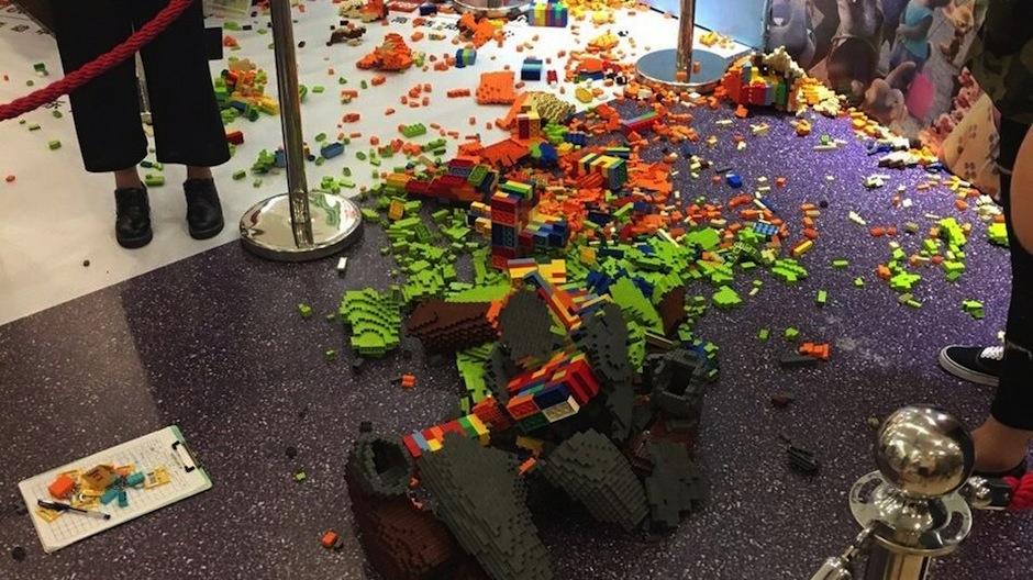 Esta travesura infantil sali&oacute; cara. (Foto: Weibo) 