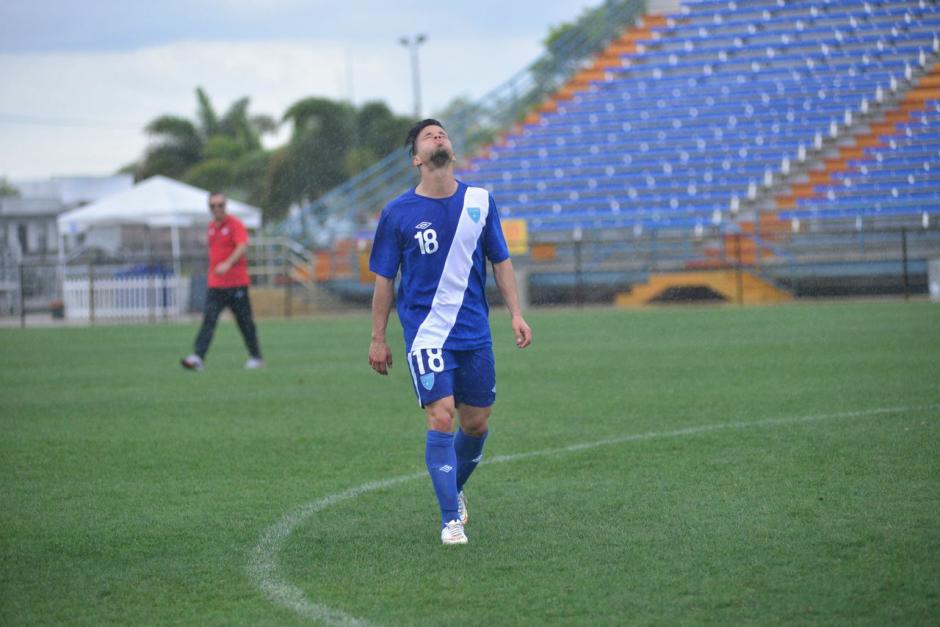 A pesar de la derrota, Stefano Cincotta tuvo un gran rendimiento con la selecci&oacute;n guatemalteca. (Foto: Nuestro Diario)
