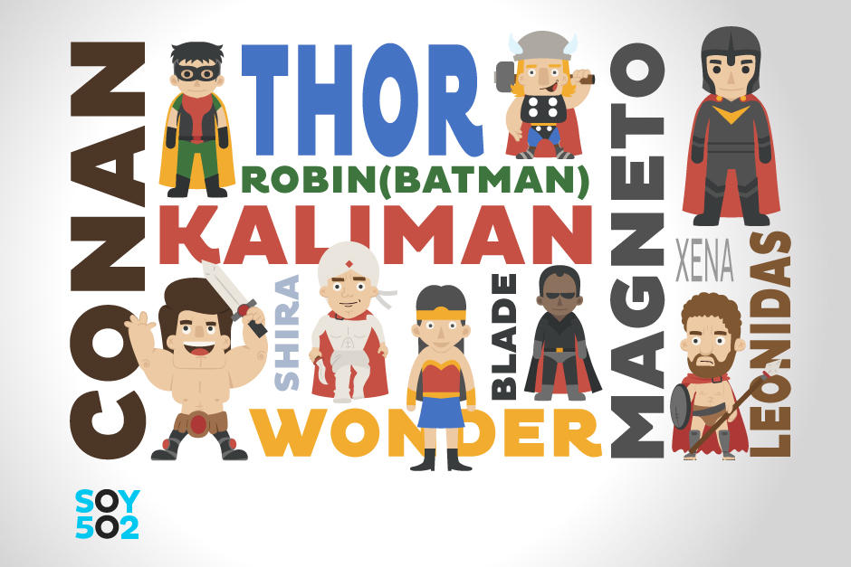 El Renap registra en el sistema nombres de superh&eacute;roes que se reparten por el territorio nacional. (Foto: Soy502)