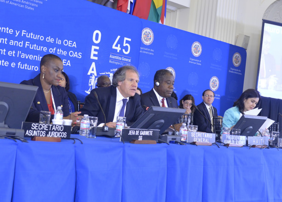 OEA discute resolución de apoyo a las elecciones en Guatemala
