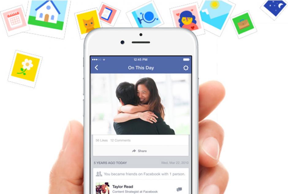 “On this Day”, la nueva herramienta de Facebook. (Foto: Facebook)