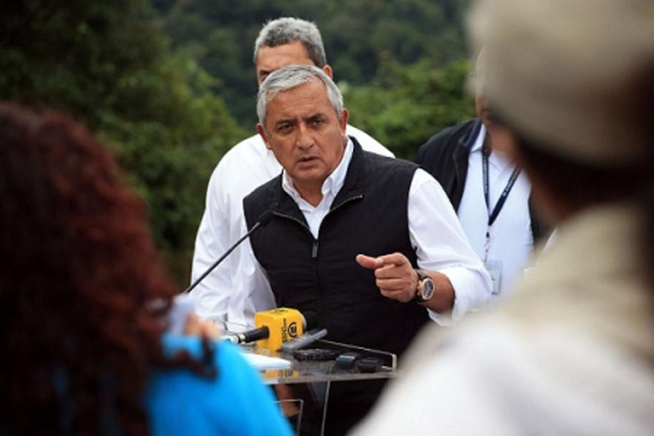 El Presidente Otto Pérez Molina ha insistido en la reforma constitucional, pese a que ya ha sido denunciado penalmente por la misma. (Foto: AGN)