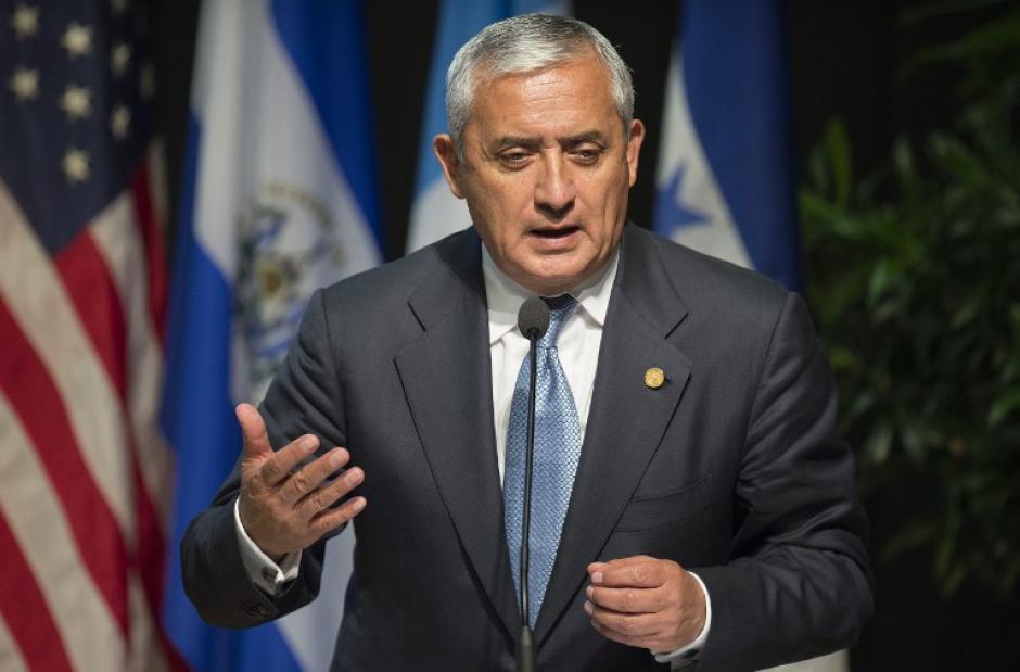 El Presidente Otto P&eacute;rez Molina fue invitado al Foro "Invirtiendo en Centroam&eacute;rica", organizada por el Banco Interamericano de Desarrollo y el Gobierno de los Estados Unidos. Posteriormente, P&eacute;rez fue entrevistado por diversos medios. (Foto: AFP)