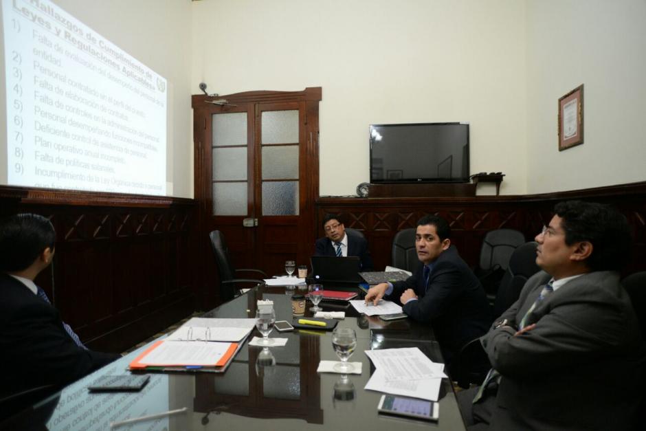 Durante la reuni&oacute;n no estuvo presente Mario Taracena, quien viaj&oacute; este jueves a Estados Unidos. (Foto: Wilder L&oacute;pez/Soy502)
