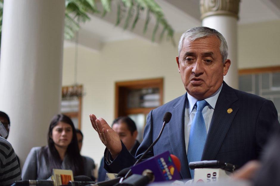 Escuchas por el Caso La Línea señalan que "El Presidente" interfirió para ordenar los problemas en la estructura. ¿Se tratará de Otto Pérez Molina? (Foto: Archivo/Soy502)