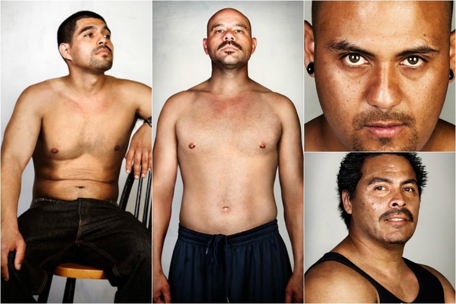 Los exintegrantes de pandillas se sorprendieron al verse sin tatuajes. (Foto: Steven Burton)