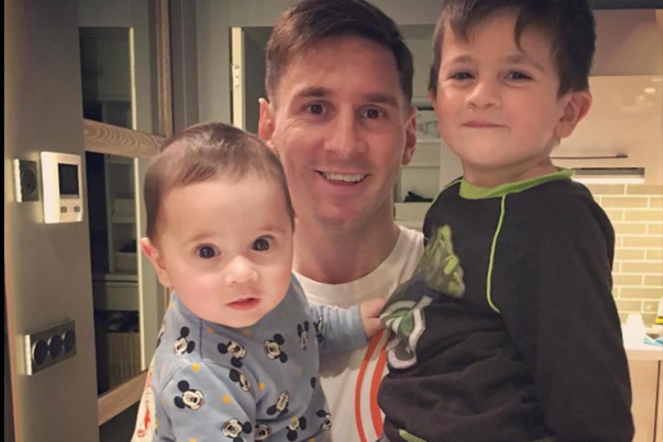La pareja de Messi Antonella Roccuzzo public&oacute; la foto en su Instagram. (Foto: Instagram)