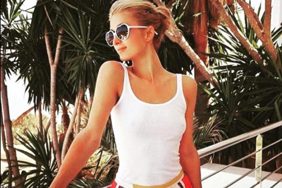 Paris se convierte en dise&ntilde;adora para el d&iacute;a los emojis. (Foto: Instagram)