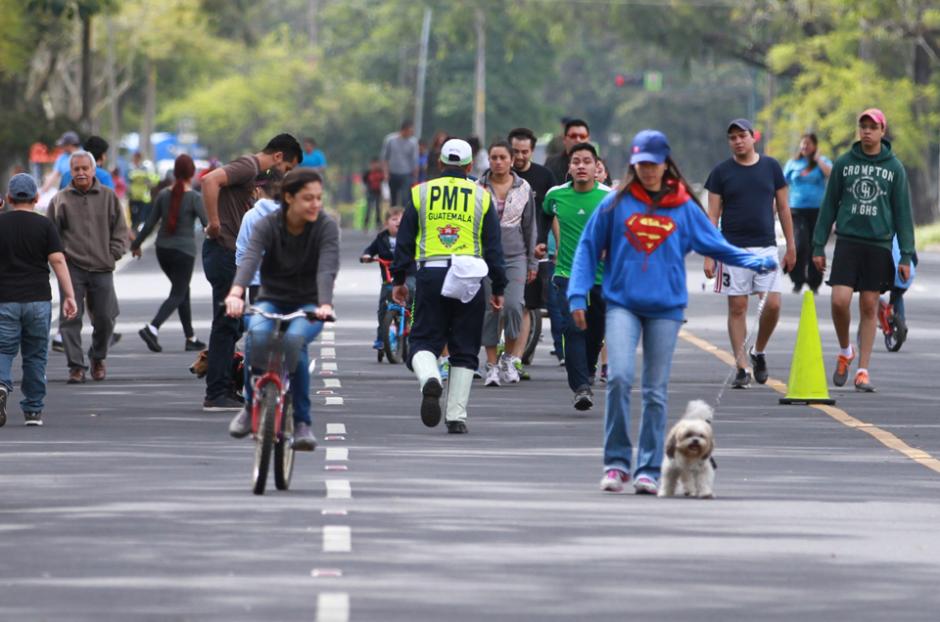 El proyecto municipal ser&aacute; suspendido este domingo debido al asueto del D&iacute;a del Trabajo, por lo que se les otorgar&aacute; descanso a los elementos de la Municipalidad de Guatemala. (Foto: Pasos y Pedales)