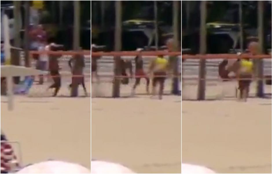 Las im&aacute;genes fueron captadas por la cadena local RJTV. (Foto: Youtube)