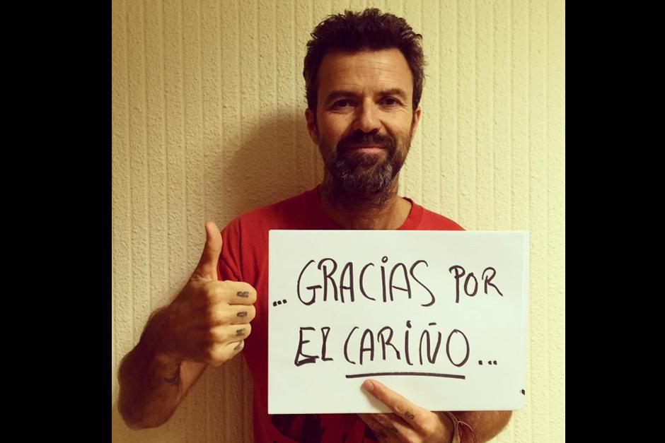 Pau Don&eacute;s, lider de la banda espa&ntilde;ola Jarabe de Palo. (Foto: Instagram)