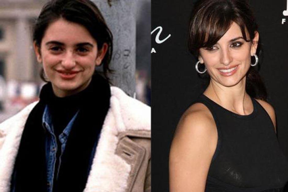 Al parecer Pen&eacute;lope Cruz supo hacerse unos peque&ntilde;os retoques para pasar de "patito feo" a bello cisne con potencial para Hollywood. (Foto: esrevos.com)
