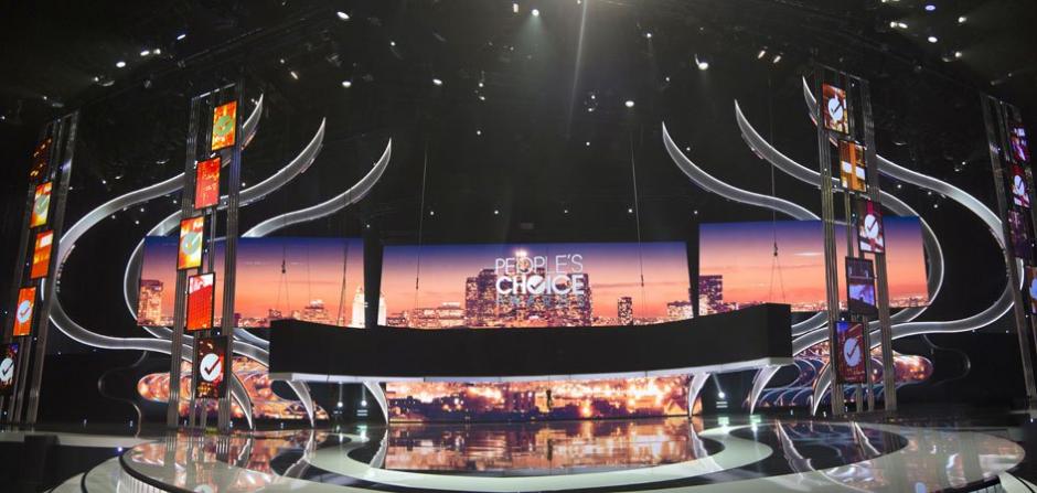 Todo listo para la 45 entrega de los "People’s Choice Awards".