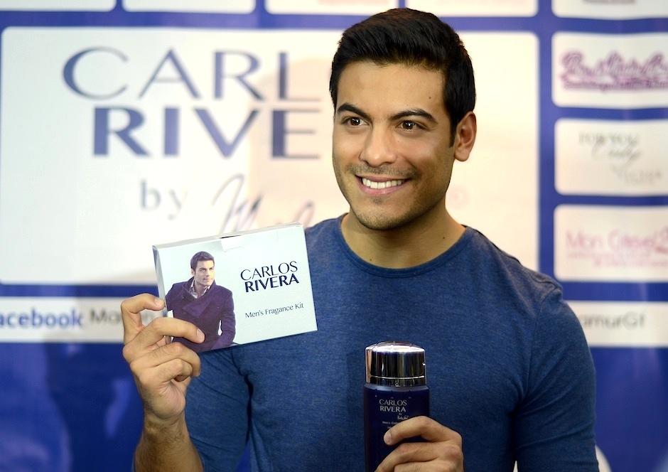 Carlos Rivera promociona su primera fragancia masculina que lleva su nombre. (Foto: Selene Mej&iacute;a/Soy502)&nbsp;