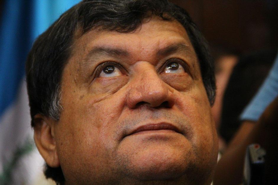 Baudilio Hichos, fue reelecto para el Congreso por el departamento de Chiquimula, pero lleva sobre la nunca un proceso de antejuicio por los delitos de cohecho pasivo y tr&aacute;fico de influencias. (Foto: Alexis Batres/Soy502)