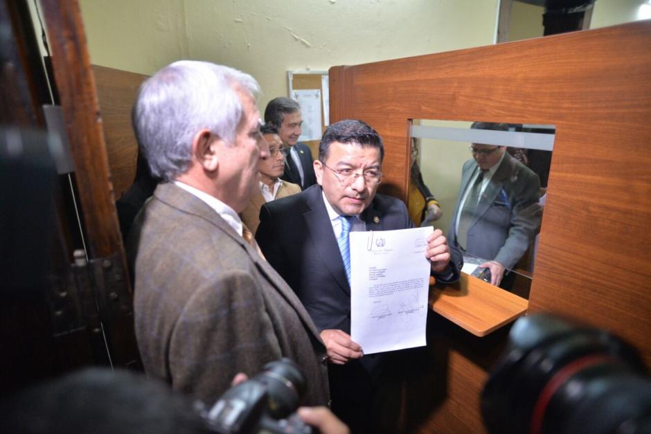 La comisi&oacute;n pesquisidora entreg&oacute; el informe sobre el caso de Blanca Stalling. (Foto: Wilder L&oacute;pez/Soy502) 