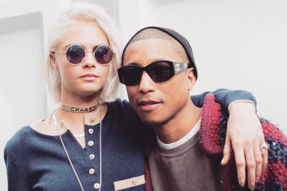 Pharrell Williams particip&oacute; en el &uacute;ltimo desfile de Chanel.