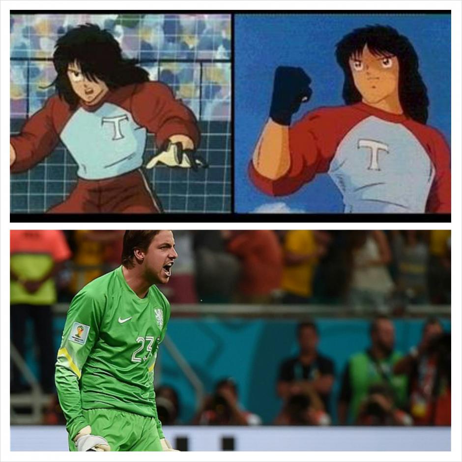 La actuaci&oacute;n de Krul parece salida de un cap&iacute;tulo de la Serie los "Super Campeones".