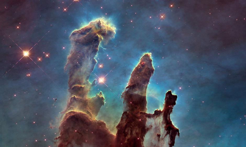 Los "Pilares de la creaci&oacute;n", las ic&oacute;nicas nubes gigantes de gas y polvo ubicadas en la Nebulosa del &Aacute;guila, a unos 7.000 a&ntilde;os luz, se evaporar&aacute;n completamente en unos tres millones de a&ntilde;os, seg&uacute;n la investigaci&oacute;n de un equipo internacional de astr&oacute;nomos. (Foto: EFE)