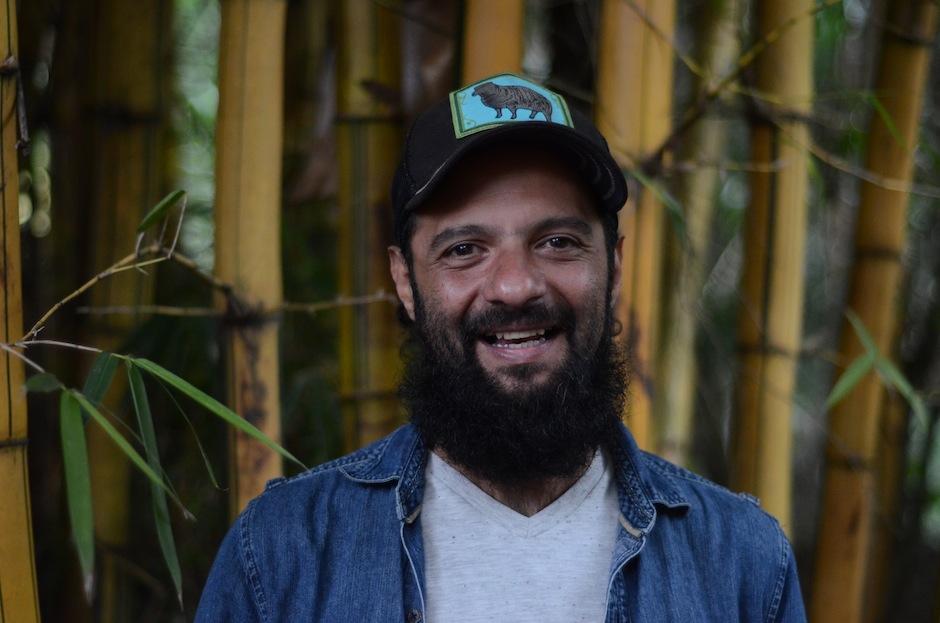 Giovanni Pinzón, vocalista de Bohemia cumple años. (Foto: Selene Mejía/Soy502) 