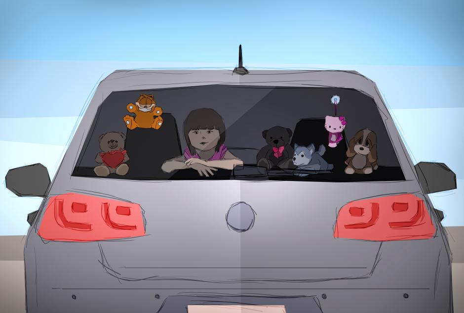 El polarizado es una de las imposiciones del miedo. (Ilustración: Ana Lucía Meneses/Soy502)