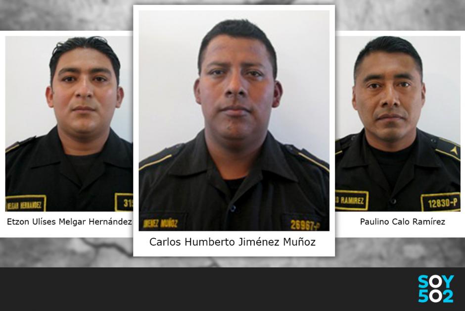 Los tres Polic&iacute;as habr&iacute;an discutido por el cargamento de droga decomisado en la Portuaria Quetzal. Foto:PNC/Ilustraci&oacute;n Javier Marroqu&iacute;n/Soy502