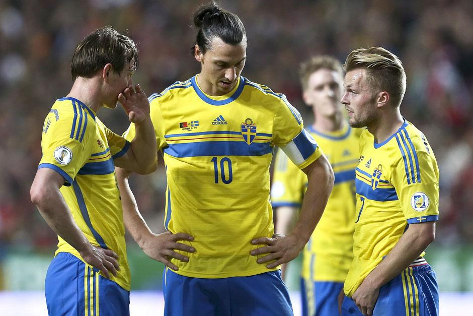 Zlatan Ibrahimovic es el goleador y m&aacute;ximo estandarte de la Selecci&oacute;n de Suecia. (Foto: AFP)