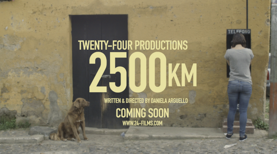 El cortometraje se llama "2500km". (Foto: Daniela Arguello)