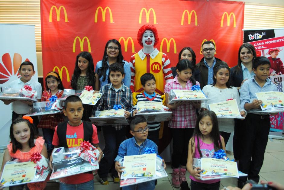 En el concurso participaron ni&ntilde;os de 7 a 12 a&ntilde;os. (Foto: Cortes&iacute;a McDonald&acute;s)