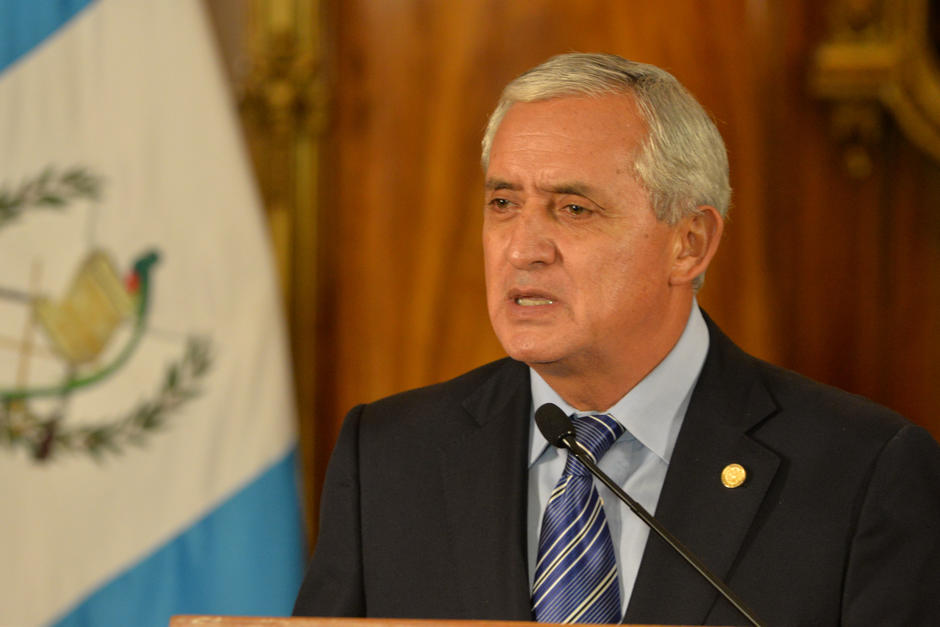 Otto P&eacute;rez Molina, presidente de Guatemala. (Foto: Archivo/Soy502)