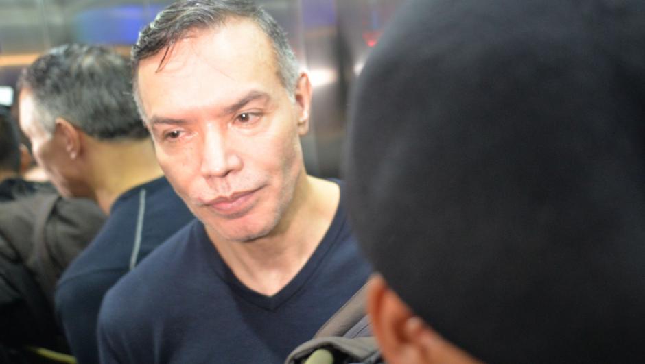 Juan de Dios Rodríguez fue trasladado a Torre de Tribunales desde el hospital privado donde se mantenía internado. (Foto: Jesús Alfonso/Soy502)