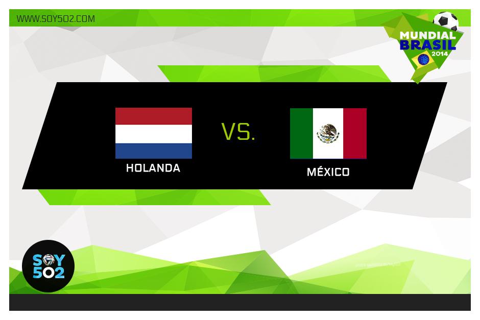 Este es el seguimiento al duelo entre Holanda y M&eacute;xico.&nbsp;