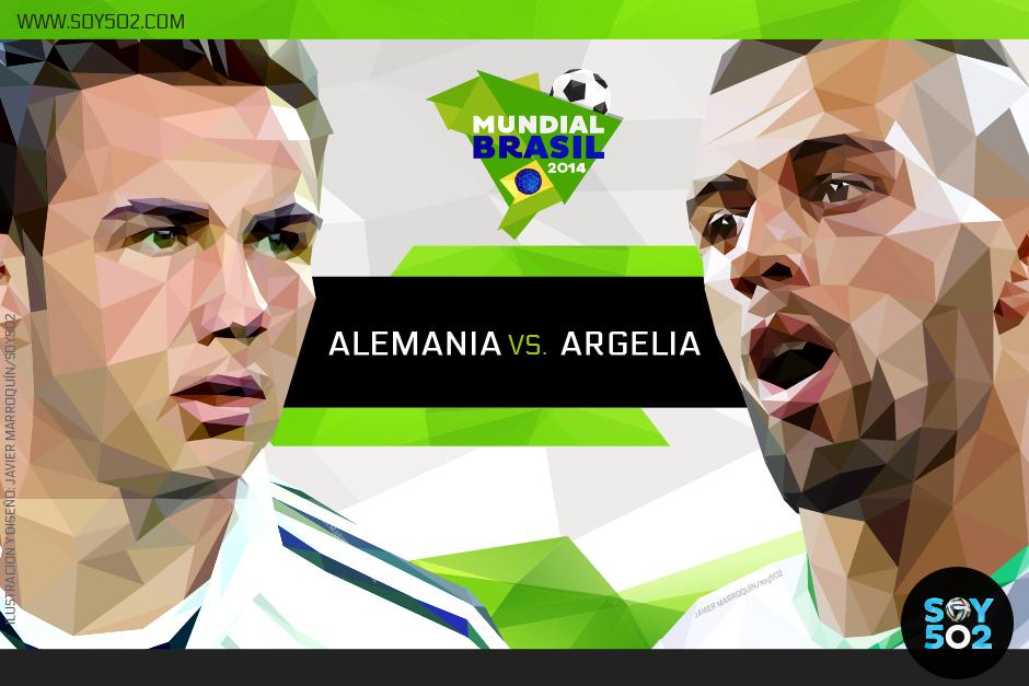 Alemania y Argelia disputar&aacute;n una de las llaves de octavos de final del Mundial.