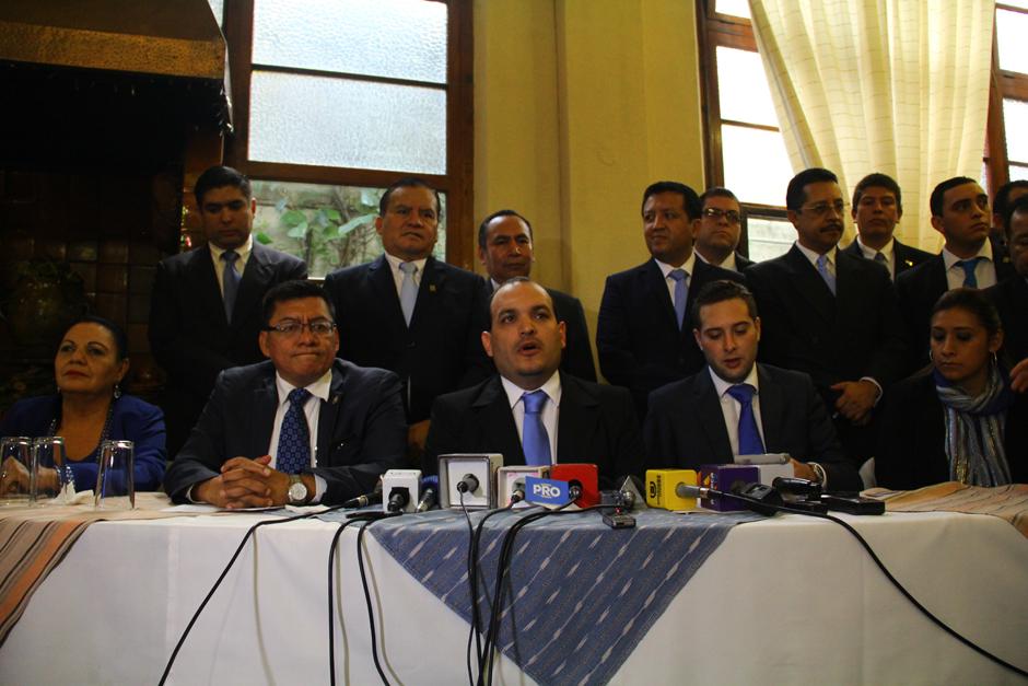 En total, 20 diputados electos inicialmente por Lider renunciaron a dicho partido para conformar uno nuevo llamado: Movimiento Progresista. (Foto: Alexis Batres/Soy502)