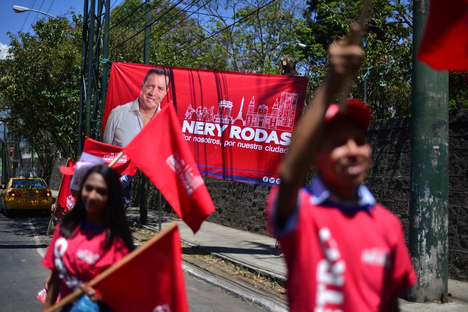 Nery Rodas había sido, originalmente, el candidato a alcalde metropolitano por Lider, hasta antes de aparecer Tono Coro. Tras eso, fue candidato a concejal primero. (Foto: Archivo/Soy502)