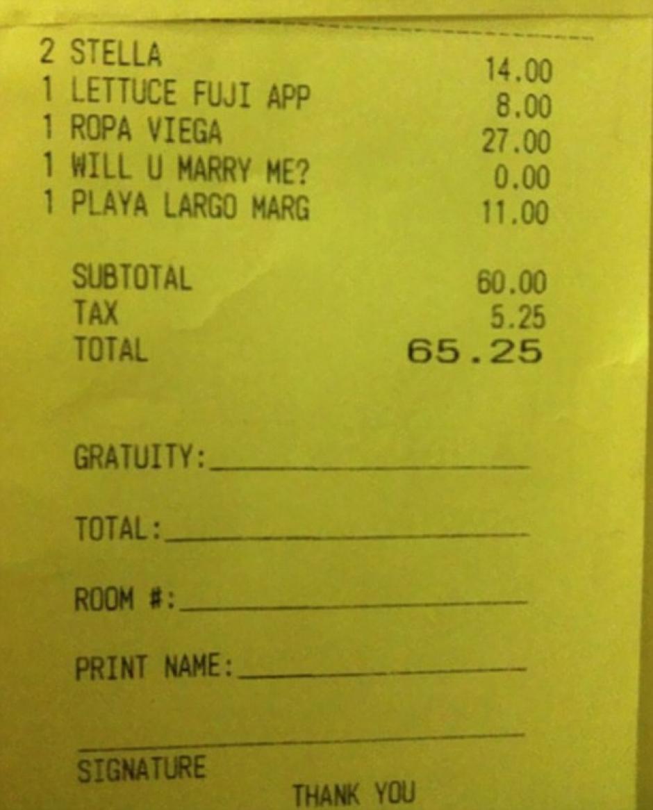 En una factura se esconde la pregunta que sin duda dej&oacute; a una persona sin palabras. (Fotos: Bored Panda)