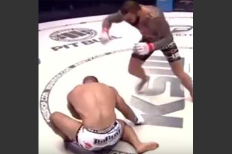 Michal Materla noquea a Rousimar Palhares. (Foto: Captura de video)